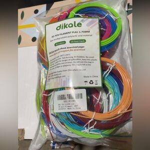 3D Pen Filament PLA+ 1.75MM - Multicolor Pack